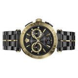 Versace Aion Chronograph Black Dial Black Steel Strap Watch for Men - VE1D01620 Authentic Buy Shop Now