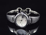 Gucci Guccissima Diamonds Mother of Pearl Dial Silver Steel Strap Watch For Women - YA134504 Authentic Buy Shop Now
