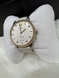 Gucci G Timeless Automatic Silver Dial Beige Leather Strap Watch For Men - YA126348 Authentic Buy Shop Now