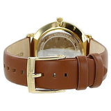 Michael Kors Pyper Quartz Silver Dial Brown Leather Watch For Women - MK2740 Authentic Buy Shop Now
