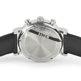 IWC Portofino Chronograph Black Dial Black Leather Strap Watch for Men - IW391029 Authentic Buy Shop Now