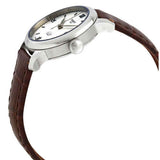 Tissot T Classic Le Locle Automatic Silver Dial Brown Leather Strap Watch For Women - T006.207.16.038.00 Authentic Buy Shop Now