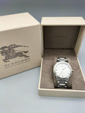 Burberry The City Silver Dial Silver Steel Strap Watch for Men - BU9900 Authentic Buy Shop Now