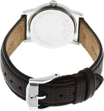 Movado Museum Black Dial Black Leather Strap Watch For Women - 2100004 Authentic Buy Shop Now