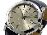 Burberry The City Gold Dial Brown Leather Strap Watch for Men - BU9011 Authentic Buy Shop Now