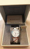 Burberry The City White Dial Brown Leather Strap Watch for Women - BU9113 Authentic Buy Shop Now