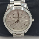 Michael Kors Runway Silver Dial Silver Stainless Steel Strap Watch for Women - MK3371 Authentic Buy Shop Now