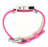 Marc Jacobs Amy Pop Pink Dial Pink Leather Strap Watch for Women - MBM1286 Authentic Buy Shop Now