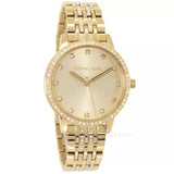 Michael Kors Melissa Quartz Gold Dial Gold Steel Strap Watch for Women - MK4368 Authentic Buy Shop Now