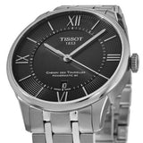 Tissot Chemin Des Tourelles Powermatic 80 Black Dial Silver Steel Strap Watch For Men - T099.407.11.058.00 Authentic Buy Shop Now
