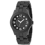 Marc Jacobs Pelly Black Dial Black Silicone Strap Watch for Women - MBM2507 Authentic Buy Shop Now