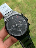 Hugo Boss Pioneer Black Dial Black Steel Strap Watch for Men - 1513714 Authentic Buy Shop Now