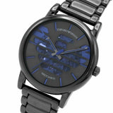 Emporio Armani Meccanico Automatic Grey Dial Grey Steel Strap Watch For Men - AR60029 Authentic Buy Shop Now
