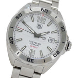 Tag Heuer Formula 1 Calibre 5 Automatic White Dial Silver Steel Strap Watch for Men - WAZ2114.BA0875 Authentic Buy Shop Now