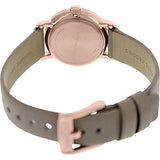 Marc Jacobs Baker Grey Dial Grey Leather Strap Watch for Women - MBM1318 Authentic Buy Shop Now
