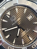 Tag Heuer Aquaracer Automatic Anthracite Grey Dial Silver Steel Strap Watch for Men - WAY2113.BA0928 Authentic Buy Shop Now