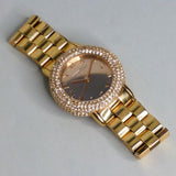 Marc Jacobs Marci Crystals Rose Gold Dial Rose Gold Steel Strap Watch for Women - MBM3192 Authentic Buy Shop Now