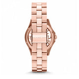 Marc Jacobs Henry Rose Gold Dial Rose Gold Steel Strap Watch for Women - MBM3296 Authentic Buy Shop Now