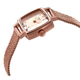 Tissot Lovely Square Lady Quartz Rose Gold Dial Rose Gold Mesh Bracelet Watch For Women - T058.109.33.456.00 Authentic Buy Shop Now
