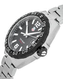 Tag Heuer Formula 1 Quartz Black Dial Silver Steel Strap Watch for Men - WAZ1110.BA0875 Authentic Buy Shop Now