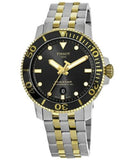Tissot Seastar 1000 Powermatic 80 Black Dial Two Tone Steel Strap Watch For Men - T120.407.22.051.00 Authentic Buy Shop Now