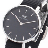 Daniel Wellington Petite Cornwall Black Dial Black Nylon Strap Watch For Women - DW00100248 Authentic Buy Shop Now