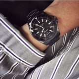 Gucci Dive Quartz Black Dial Black Steel Strap Watch For Men - YA136205 Authentic Buy Shop Now