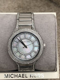 Michael Kors Kerry Silver Tone Silver Steel Strap Watch for Women - MK3311 Authentic Buy Shop Now