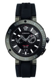 Versace V Extreme Chronograph Black Tone Dial Black Rubber Strap Watch for Men - VCN020017 Authentic Buy Shop Now