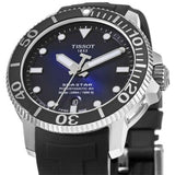 Tissot Seastar 1000 Powermatic 80 Blue Dial Black Rubber Strap Watch For Men - T120.407.17.041.00 Authentic Buy Shop Now