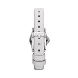 Marc Jacobs Henry Dinky White Dial White Leather Strap Watch for Women - MBM1234 Authentic Buy Shop Now