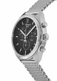 Tissot PR 100 Chronograph Black Dial Silver Mesh Bracelet Watch For Men - T101.417.11.051.01 Authentic Buy Shop Now