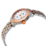 Tissot Le Locle Automatic Diamonds Mother of Pearl White Dial Two Tone Steel Strap Watch For Women - T006.207.22.116.00 Authentic Buy Shop Now