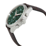 Tissot Chrono XL Chronograph Classic Green Dial Brown Leather Strap Watch For Men - T116.617.16.091.00 Authentic Buy Shop Now