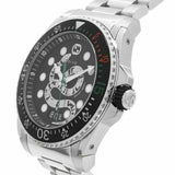Gucci Dive Snake Black Dial Silver Steel Strap Watch For Men - YA136218 Authentic Buy Shop Now