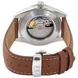 Tissot Gentlemen Powermatic 80 Silicium Blue Dial Brown Leather Strap Watch For Men - T127.407.16.041.00 Authentic Buy Shop Now