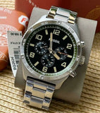 Fossil Brox Multifunction Black Dial Silver Steel Strap Watch for Women - BQ2797 Authentic Buy Shop Now