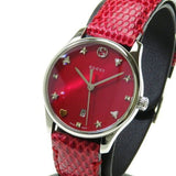 Gucci G-Timeless Cherry Red Mother of Pearl Dial 27mm Watch For Women - YA126584 Authentic Buy Shop Now