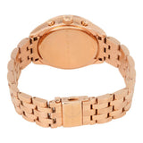 Marc Jacobs Peeker Chronograph Rose Gold Dial Rose Gold Steel Strap Watch for Women - MBM3394 Authentic Buy Shop Now