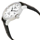 Tissot Le Locle Powermatic 80 Silver Dial Black Leather Strap Watch For Men - T006.407.16.033.00 Authentic Buy Shop Now