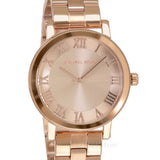 Michael Kors Norie Rose Gold Dial Rose Gold Steel Strap Watch for Women - MK3561 Authentic Buy Shop Now