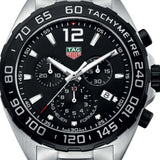 Tag Heuer Formula 1 Chronograph Black Dial Silver Steel Strap Watch for Men - CAZ1010.BA0842 Authentic Buy Shop Now