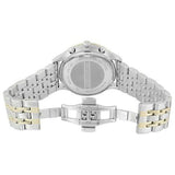 Emporio Armani Classic Blue Dial Two Tone Steel Strap Watch For Men - AR1847 Authentic Buy Shop Now