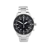 Citizen Eco Drive Chronograph Black Dial Silver Steel Strap Watch For Men - CA0690-88E Authentic Buy Shop Now