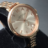 Marc Jacobs Sally Rose Gold Dial Rose Gold Steel Strap Watch for Women - MBM3364 Authentic Buy Shop Now