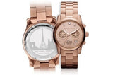 Michael Kors Paris Limited Edition Rose Gold Dial Steel Strap Watch for Women - MK5716 Authentic Buy Shop Now