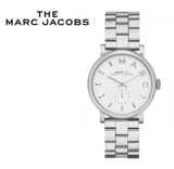 Marc Jacobs Baker White Dial Silver Steel Strap Watch for Women - MBM3242 Authentic Buy Shop Now