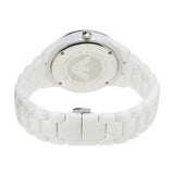 Emporio Armani Ceramica Chronograph White Dial White Ceramic Strap Watch For Women - AR1456 Authentic Buy Shop Now