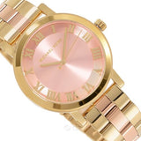 Michael Kors Norie Gold Dial Two Tone Steel Strap Watch for Women - MK3586 Authentic Buy Shop Now