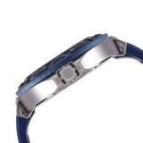 Guess Force White Dial Blue Rubber Strap Watch For Men - W0674G4 Authentic Buy Shop Now